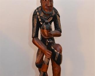 Folk Art Wood Carving / Statue