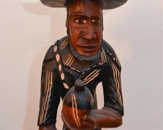 Folk Art Wood Carving / Statue