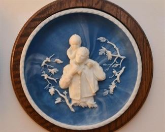 Art Glass High Relief Collector Plates