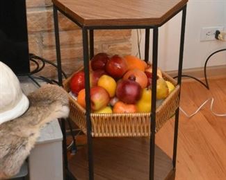 Hexagonal Display Shelf / Side Table