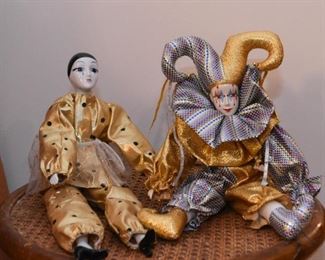 Clown / Jester Dolls