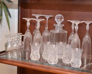 Stemware, Crystal & Glassware (Cut Crystal, Pressed Glass, Etc.)