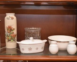 Asian Vase, Serving Pieces, Salt & Pepper