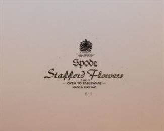 Pair of Spode "Stafford Flowers" Casseroles / Baking Dishes