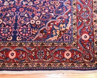 Persian Kashan Carpet / Rug (approx. 5'4" x 3'5")