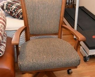 Wooden Swivel Office Chair (there are 2 of these)