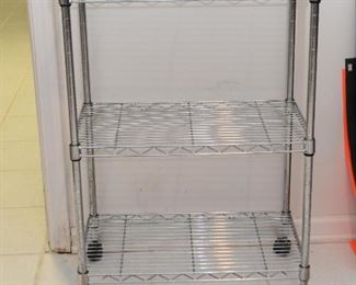Metro Shelving Rolling Cart