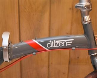 Gray Citizen Folding Bike / Bicycle