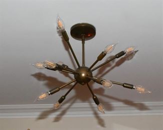 Sputnik Ceiling Light Fixture