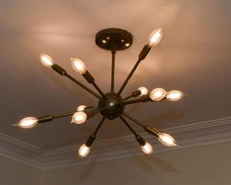 Sputnik Ceiling Light Fixture