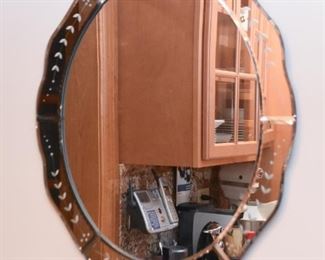 Etched Wall Mirror