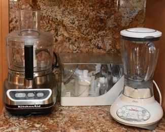 KitchenAid Food Processor, Blender
