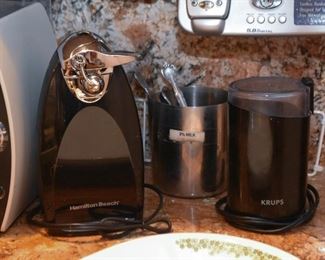 Electric Can Opener, Coffee Grinder