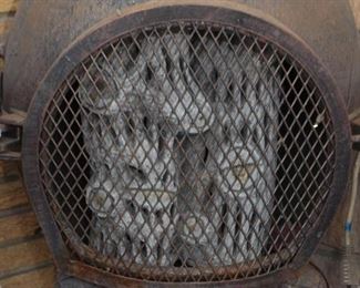 Chiminea with Electric Heater Inside