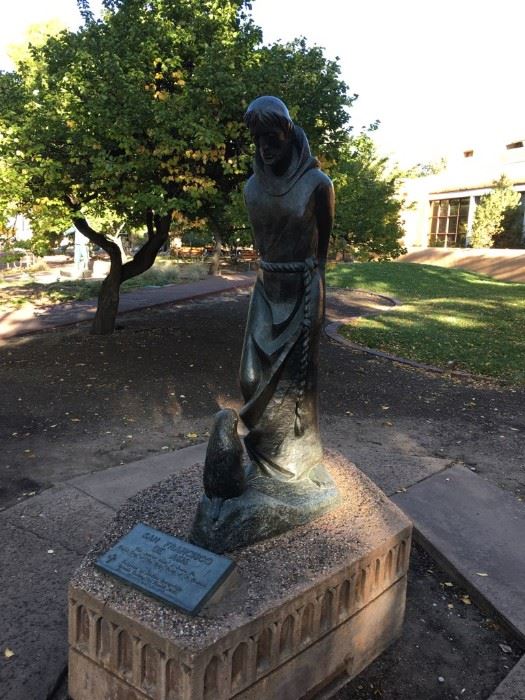 Andrea Bacigalupa's 'Saint Francis and the Prairie Dog', Santa Fe City Hall