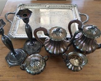 Silver plate items