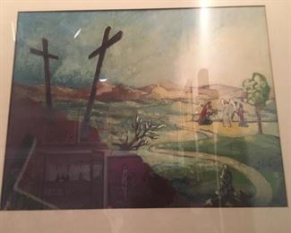 Tempera on panel 'The Resurrection'