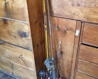 Vintage fishing rods