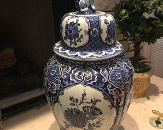 Urn containing remains of person who opened one of the genie bottles. He wished for immense power and got struck by lightening.