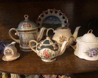 Collection of magical teapots