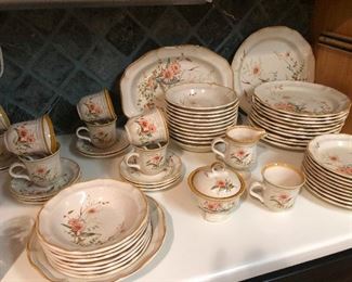 Vintage Mikasa dinnerware serves 8 you need this