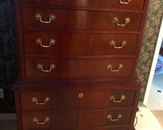 Highboy with brass nipples