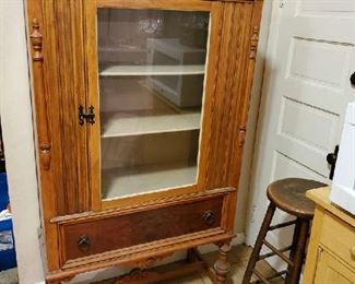 Antique china or display cabinet