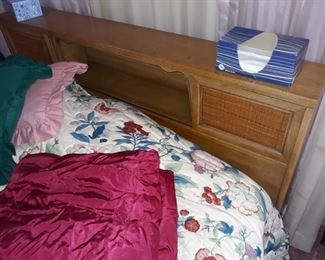 Queen Size Bed with Sliding Storage