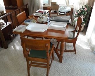 Dining Table and Chairs, Kitchenware, and More