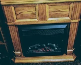 45" ELECTRIC FIREPLACE WITH HEATER, REMOTE CONTROL