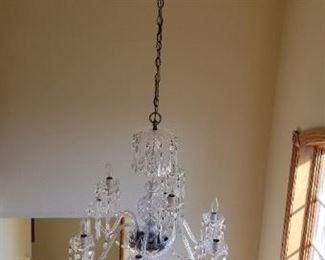 Gorgeous crystal chandelier