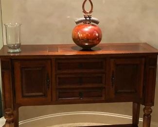 Wood Cabinet and Decorative