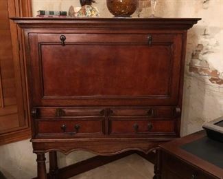 Vintage Cabinet and Decorative Items