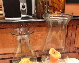 Hurricane Lamps and Other Decorative Urns and Vases with Speakers