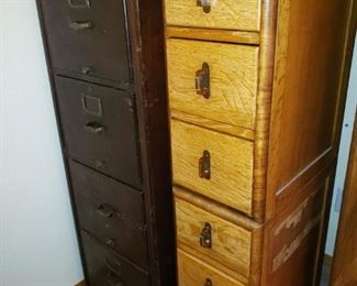 Lingerie Oak Dresser.  Antique File Cabinet 