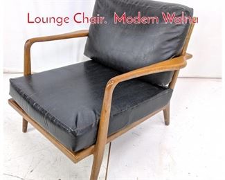 Lot 102 Adrian Pearsall Attributed Lounge Chair. Modern Walnu