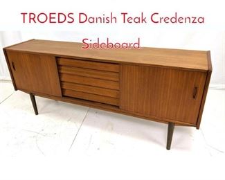 Lot 237 NILS JONSSON for TROEDS Danish Teak Credenza Sideboard.