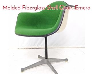 Lot 283 HERMAN MILLER 1977 Molded Fiberglass Shell Chair. Emera