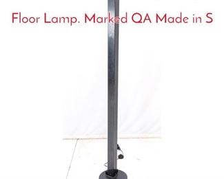 Lot 409 Modernist Memphis Style Floor Lamp. Marked QA Made in S