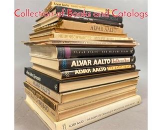 Lot 452 18pc ALVAR AALTO Artek Collection of Books and Catalogs