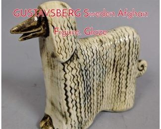 Lot 227 LISA LARSON for GUSTAVSBERG Sweden Afghan Figure. Glaze