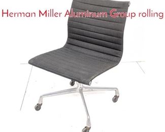 Lot 576 CHARLES EAMES for Herman Miller Aluminum Group rolling 