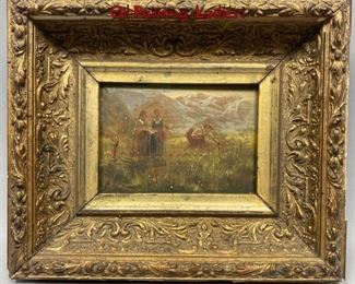 Lot 682 LEON AUGUSTIN LHERMITTE French Oil Painting. Ladies i