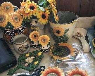 Everything sunflowers