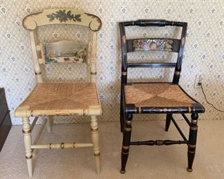Authentic Hitchcock stenciled chairs