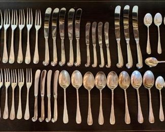 Williamsburg Queen Anne sterling silver flatware by Stieff