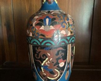 Cloisonne vase