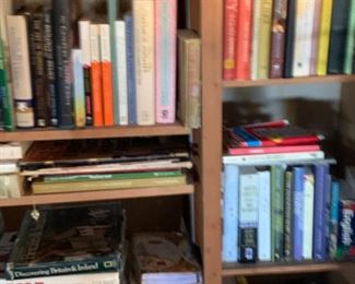 . . . books and . . .