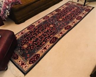 Wool Persian rug runner