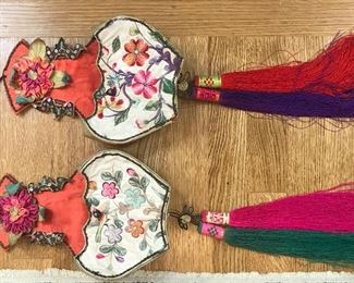 Antique, Chinese wedding tassels